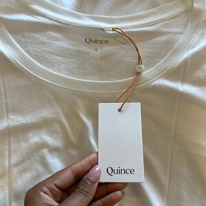 Quince white shirt